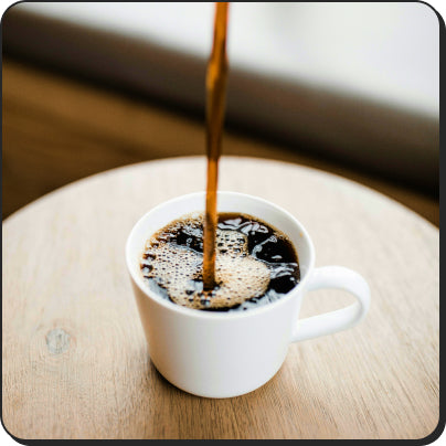 Habitual Herbs Coffee Pouring Shot